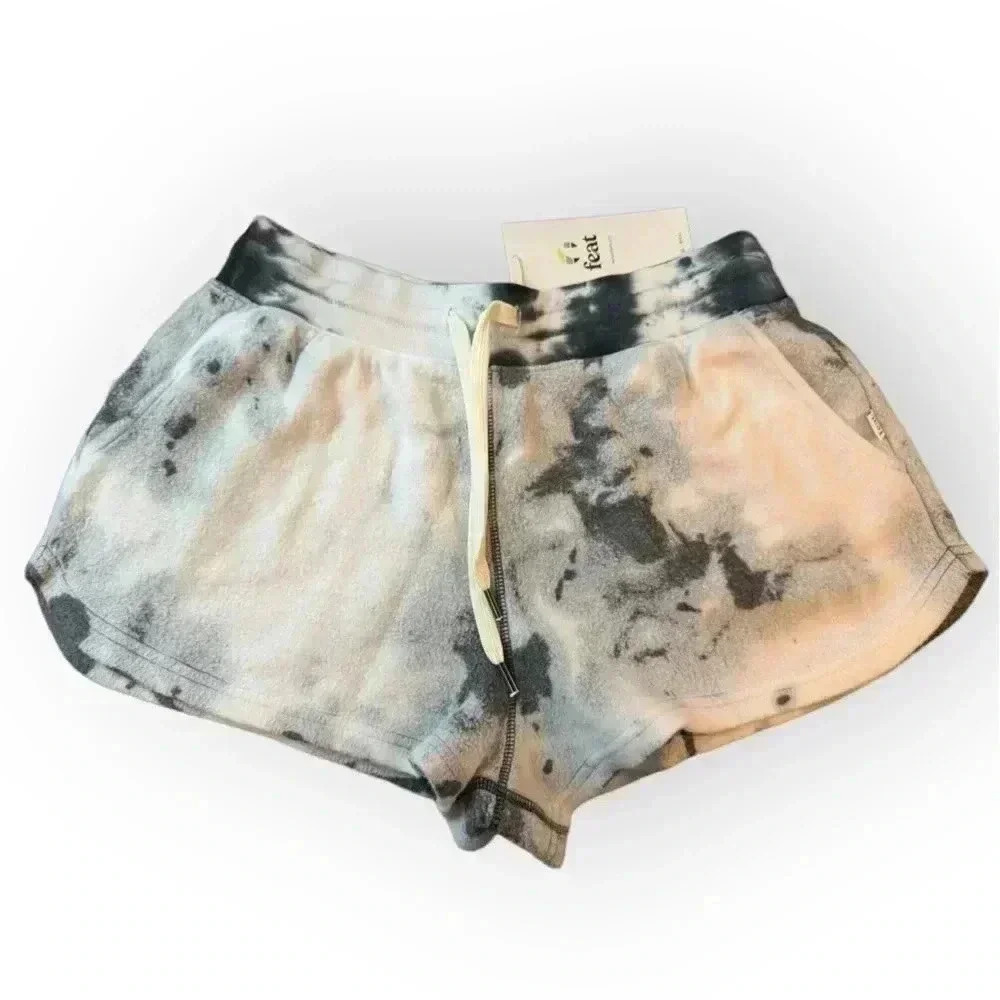 Feat | Moon Marble BlanketBlend Lounge Shorts (M)